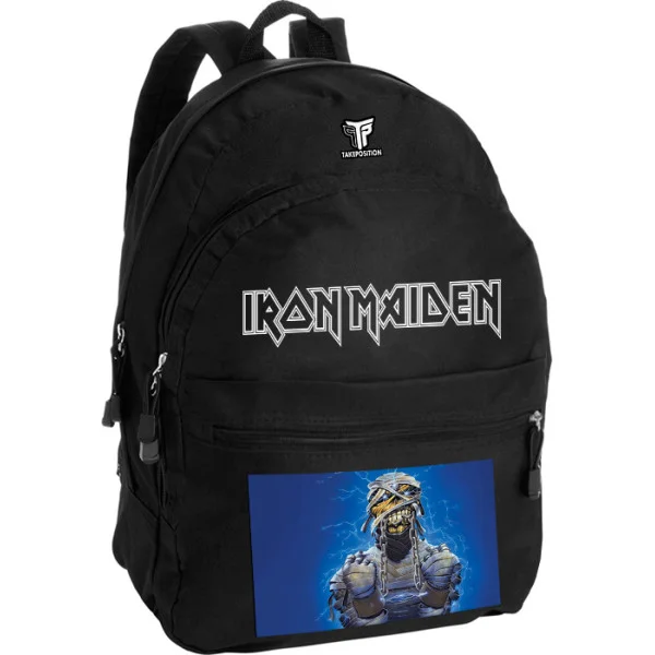 Φωτογραφία προϊόντος: Takeposition Pearl Σακίδιο πλάτης Iron Maiden mummy, 1 Κεντρικές θέσεις, 40.5x31x15cm ,Μαύρο, 976-7531-02