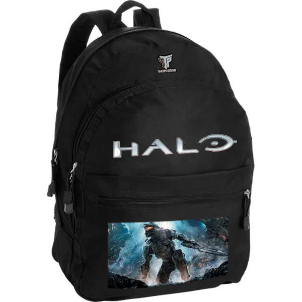 Φωτογραφία προϊόντος: Takeposition Pearl Σακίδιο πλάτης Halo force, 1 Κεντρικές θέσεις, 40.5x31x15cm ,Μαύρο, 976-4523-02