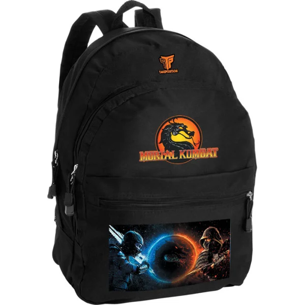 Φωτογραφία προϊόντος: Takeposition Pearl Σακίδιο πλάτης Mortal Kombat, 1 Κεντρικές θέσεις, 40.5x31x15cm ,Μαύρο, 976-4520-02