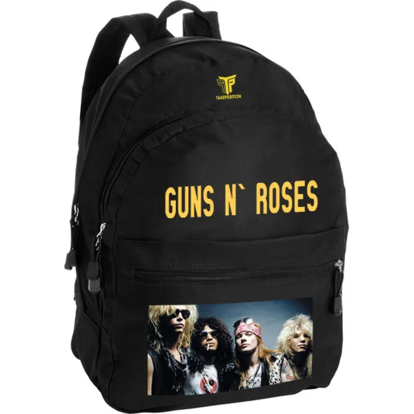 Φωτογραφία προϊόντος: Takeposition Pearl Σακίδιο πλάτης Gun n' Roses Group, 1 Κεντρικές θέσεις, 40.5x31x15cm ,Μαύρο, 976-7551-02