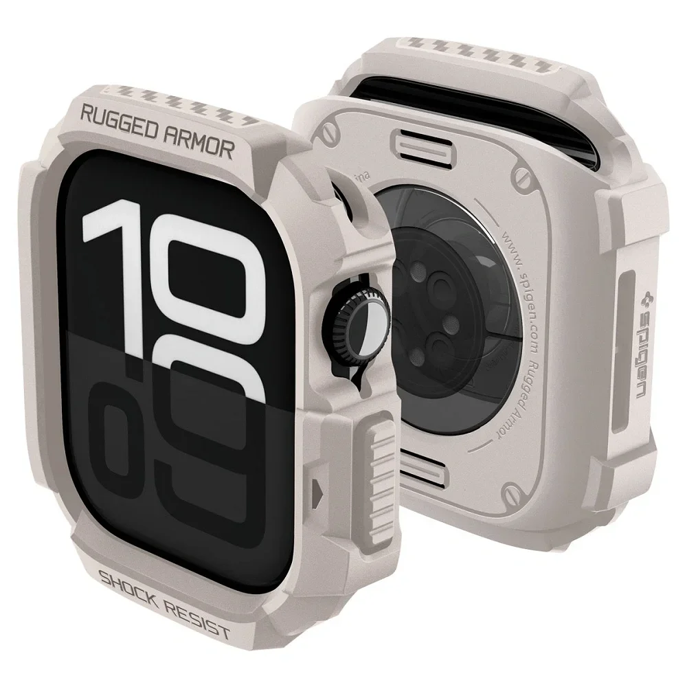 Φωτογραφία προϊόντος: Spigen Θήκη Rugged Armor V2 Apple Watch 10 / 11 (42 mm) Dune Beige