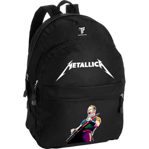 Φωτογραφία προϊόντος: Takeposition Pearl Σακίδιο πλάτης Metallica Rocker, 1 Κεντρικές θέσεις, 40.5x31x15cm ,Μαύρο, 976-7501-02