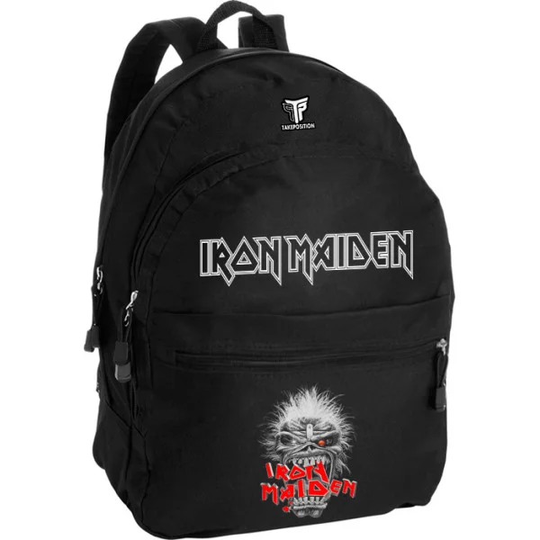 Φωτογραφία προϊόντος: Takeposition Pearl Σακίδιο πλάτης iron maiden Crush, 1 Κεντρικές θέσεις, 40.5x31x15cm ,Μαύρο, 976-7528-02
