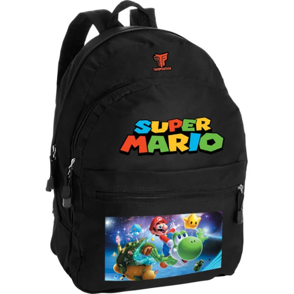 Φωτογραφία προϊόντος: Takeposition Pearl Σακίδιο πλάτης Mario with Yoshi, 1 Κεντρικές θέσεις, 40.5x31x15cm ,Μαύρο, 976-1036-02