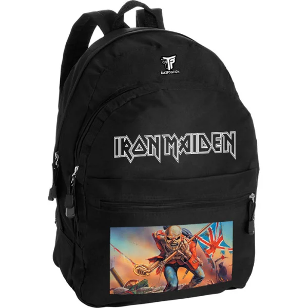 Φωτογραφία προϊόντος: Takeposition Pearl Σακίδιο πλάτης Iron Maiden Trooper, 1 Κεντρικές θέσεις, 40.5x31x15cm ,Μαύρο, 976-7535-02