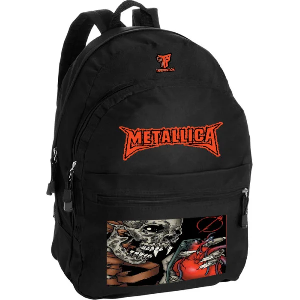 Φωτογραφία προϊόντος: Takeposition Pearl Σακίδιο πλάτης Metallica rage, 1 Κεντρικές θέσεις, 40.5x31x15cm ,Μαύρο, 976-7542-02