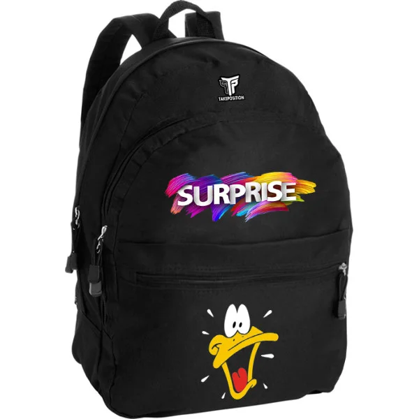 Φωτογραφία προϊόντος: Takeposition Pearl Σακίδιο πλάτης Duck Surprise, 1 Κεντρικές θέσεις, 40.5x31x15cm ,Μαύρο, 976-1193-02