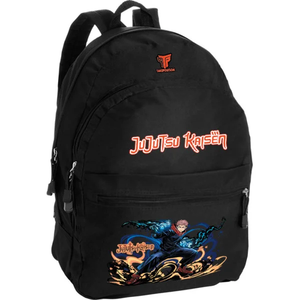 Φωτογραφία προϊόντος: Takeposition Pearl Σακίδιο πλάτης Jujutsu Kaisen thunder storm, 1 Κεντρικές θέσεις, 40.5x31x15cm ,Μαύρο, 976-1306-02