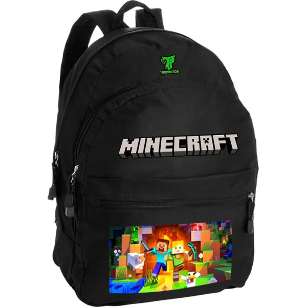 Φωτογραφία προϊόντος: Takeposition Pearl Σακίδιο πλάτης Minecraft, 1 Κεντρικές θέσεις, 40.5x31x15cm ,Μαύρο, 976-4751-02