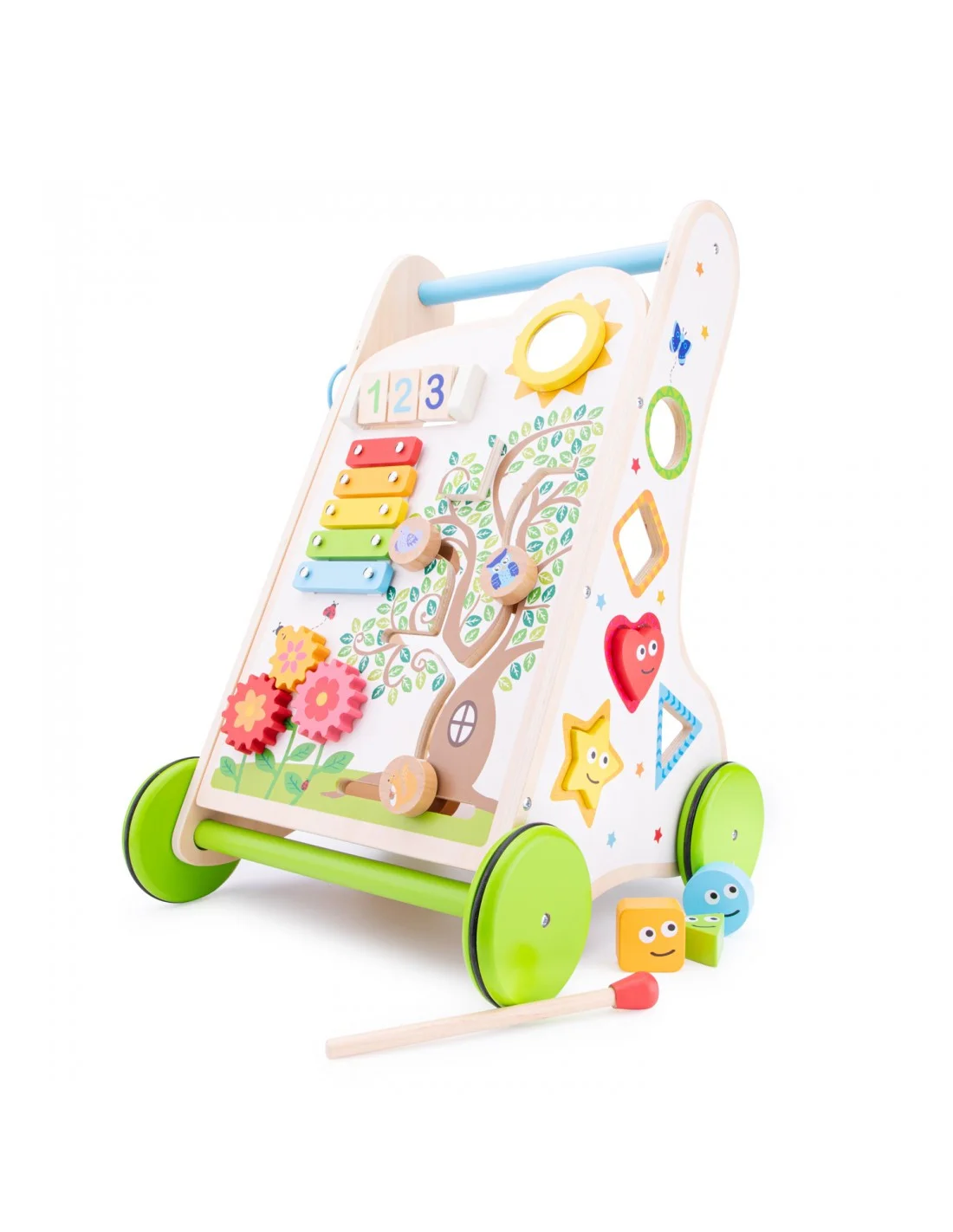 Φωτογραφία προϊόντος: New Classic Toys Ξύλινη Περπατούρα Δραστηριοτήτων