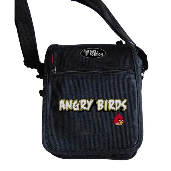 Φωτογραφία προϊόντος: Takeposition Τσαντάκι ώμου Unisex Angry Birds, Μαύρο, 23x18x8.50cm, 983-4714