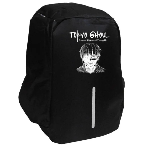 Φωτογραφία προϊόντος: Takeposition Tokyo Ghoul, Σχολική τσάντα Razor 1κεντρική θέση Rpet 600D 44Y x 34Μ x 10Π, Μαύρο, 973-8510-02