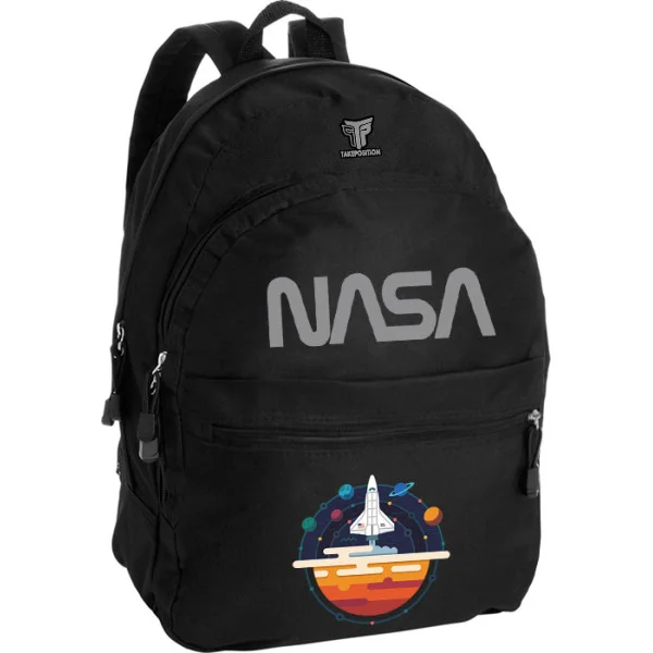 Φωτογραφία προϊόντος: Takeposition Pearl Σακίδιο πλάτης Nasa Adventure in space, 1 Κεντρικές θέσεις, 40.5x31x15cm ,Μαύρο, 976-4005-02