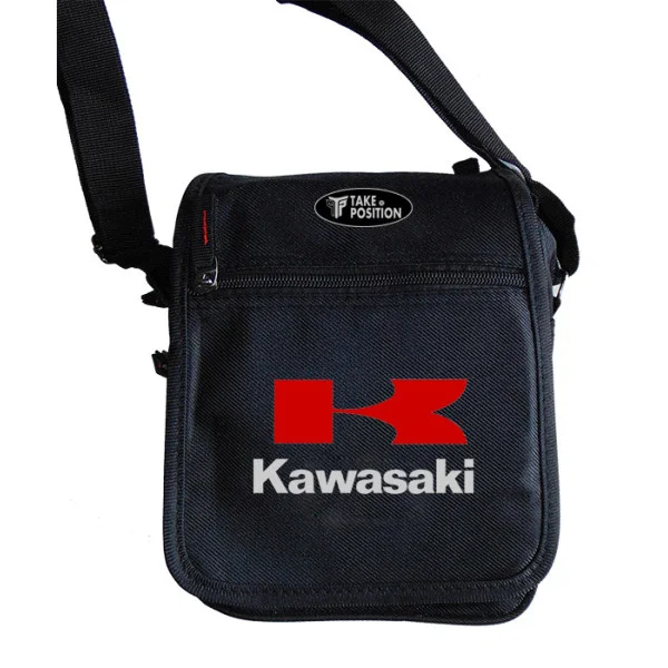 Φωτογραφία προϊόντος: Takeposition Τσαντάκι ώμου Unisex Kawasaki, Μαύρο, 23x18x8.50cm, 983-9043