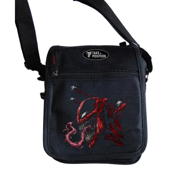 Φωτογραφία προϊόντος: Takeposition Τσαντάκι ώμου Unisex, VenomPool, Μαύρο, 23x18x8.50cm, 983-1219