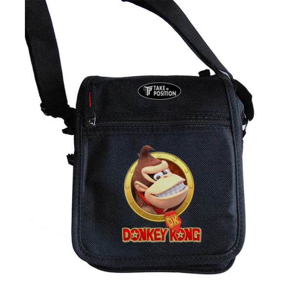 Φωτογραφία προϊόντος: Takeposition Τσαντάκι ώμου Unisex Donkey Kong, Μαύρο, 23x18x8.50cm, 983-4730