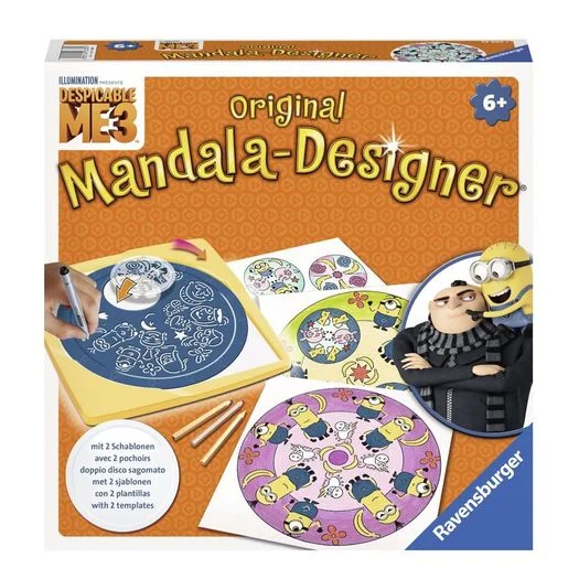 Φωτογραφία προϊόντος: Ravensburger Ζωγραφική Σετ Mandala Minions - 29996