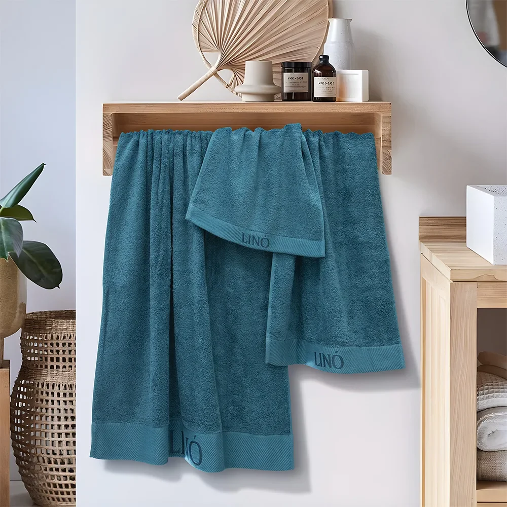Φωτογραφία προϊόντος: LinoHome LINO ΠΕΤΣΕΤΑ BRANDY PETROL 40X60