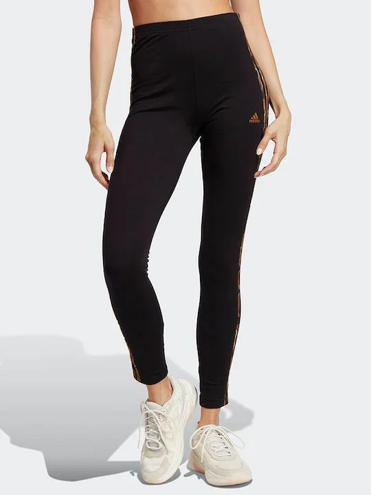 Φωτογραφία προϊόντος: Adidas Training Γυναικείο Cropped Κολάν Ψηλόμεσο IC9678 Μαύρο ΜΑΥΡΟ