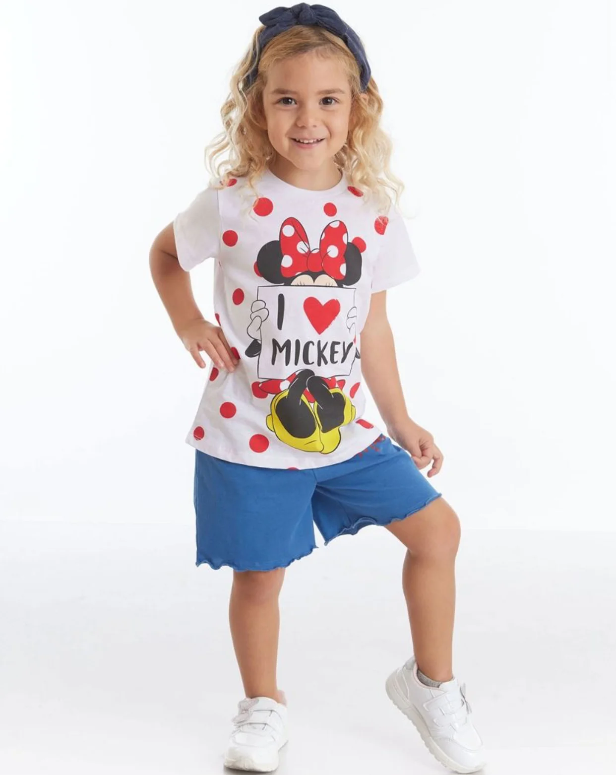 Φωτογραφία προϊόντος: DISNEY ΠΙΤΖΑΜΑ ΠΑΙΔΙΚΗ MINNIE LOVES MICKEY- MN19602
