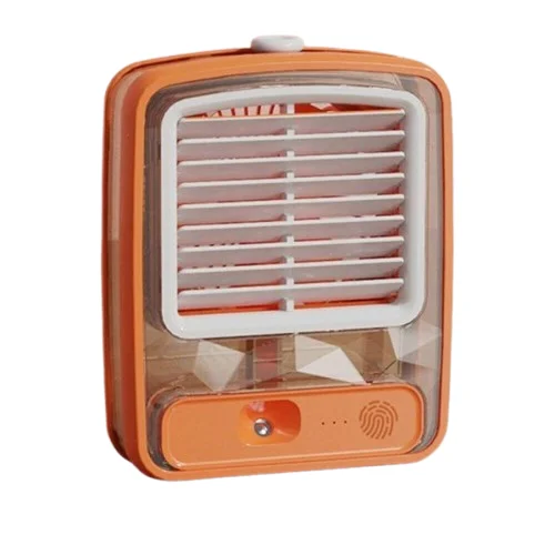 Φωτογραφία προϊόντος: OEM Φορητό Mini Air Cooler – Κλιματιστικό – Υγραντήρας USB με 3 Ταχύτητες FH-168 Πορτοκαλί