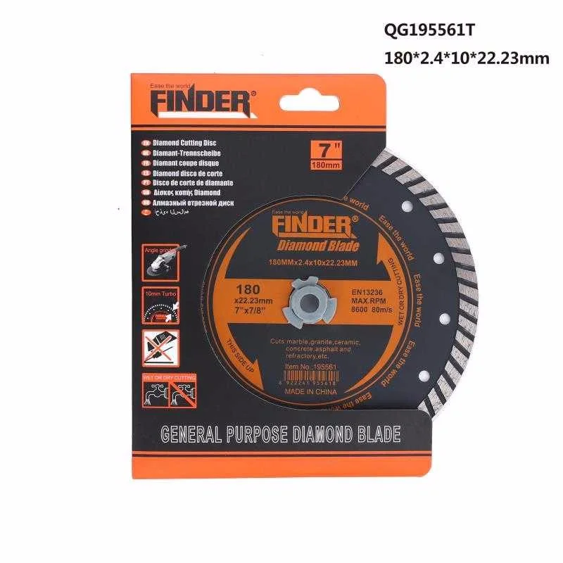 Φωτογραφία προϊόντος: Tradesor Δίσκος κοπής - Finder - 7" - 180*2.4*10*22.23mm - 195561