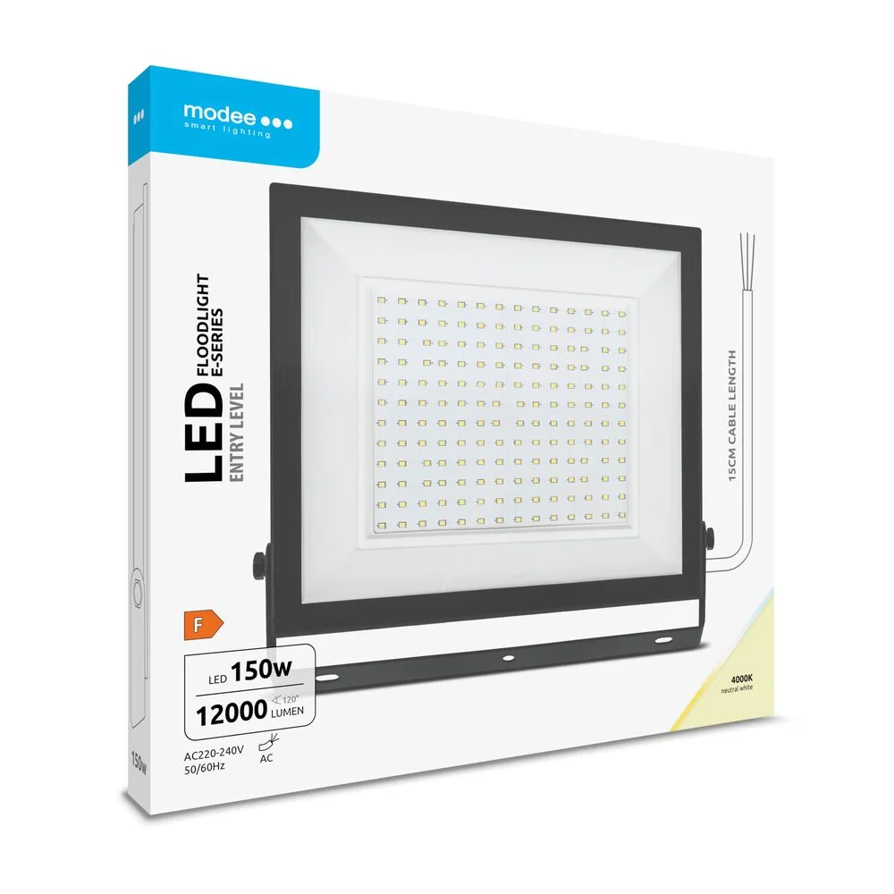 Φωτογραφία προϊόντος: Modee Lighting Προβολέας LED E-series Slim 150W 120° 4000K 12000lm ERP