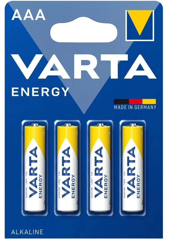 Φωτογραφία προϊόντος: Varta Energy Μπαταρία LR03 AAA (4τμχ)