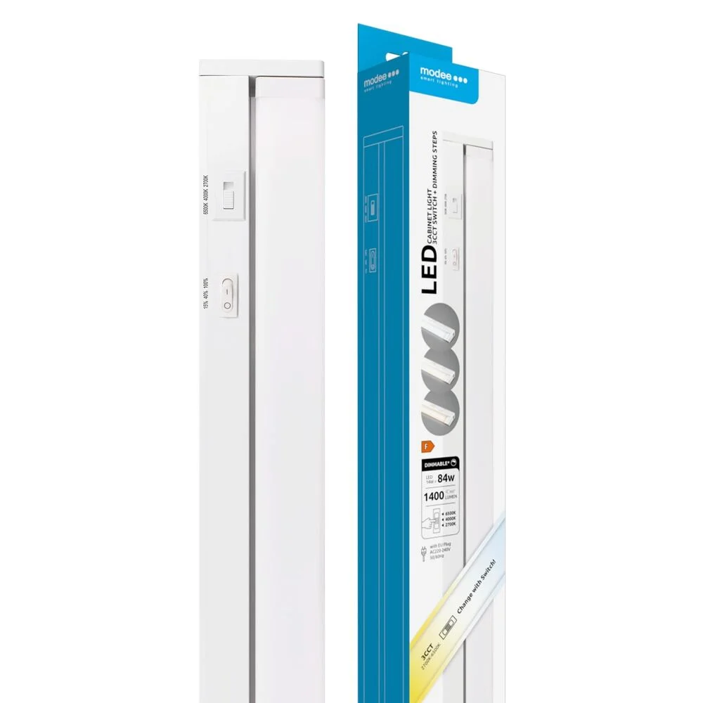 Φωτογραφία προϊόντος: Modee Lighting Modee Λάμπα LED 14W 900mm 3CCT με Διακόπτη + Ντιμαριζόμενο ERP