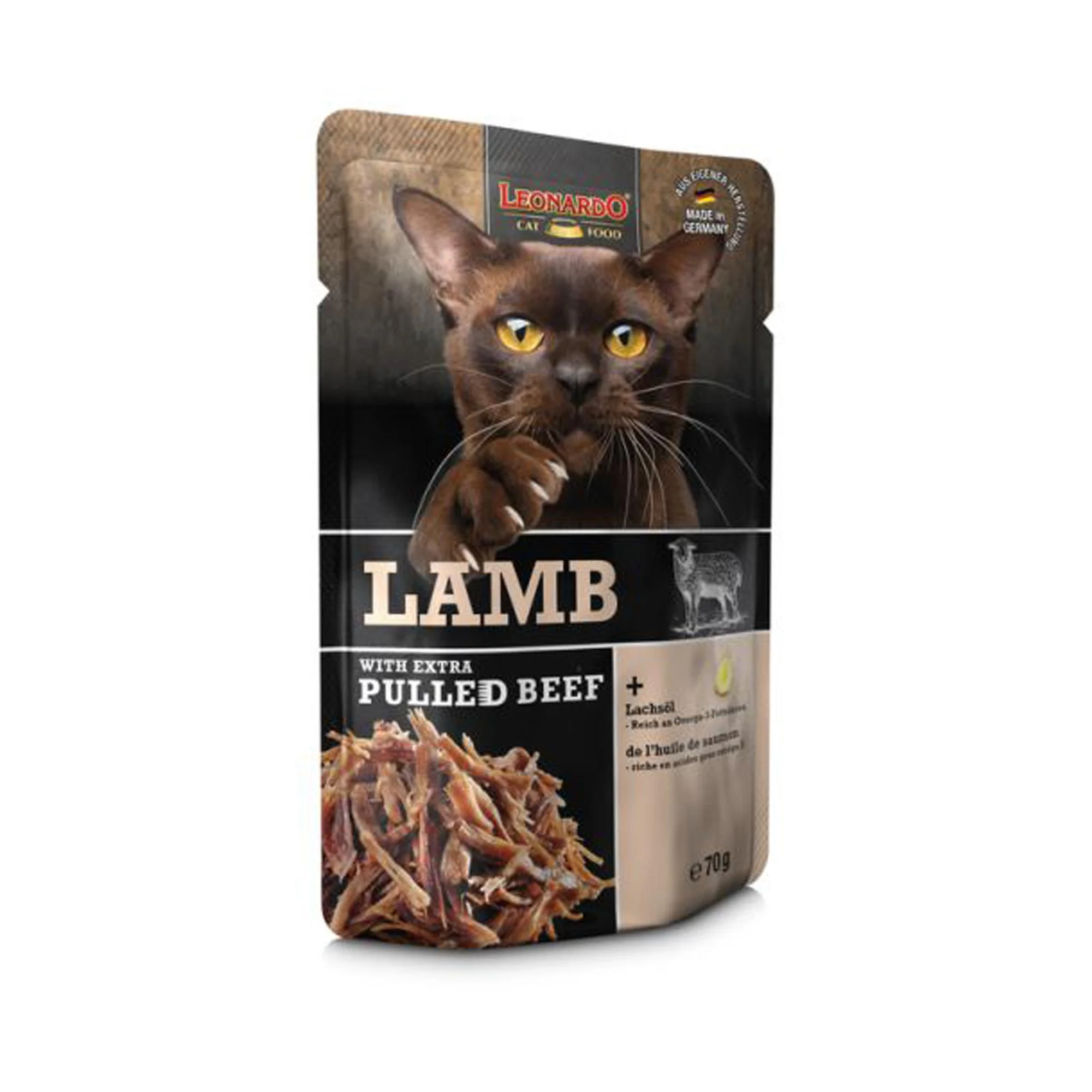 Φωτογραφία προϊόντος: Leonardo Lamb + Pulled Beef 70gr