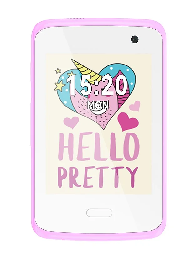 Φωτογραφία προϊόντος: XO H150 Kids Smart 2G Cell Phone 2.8 Screen 30W Pixel White+Purple