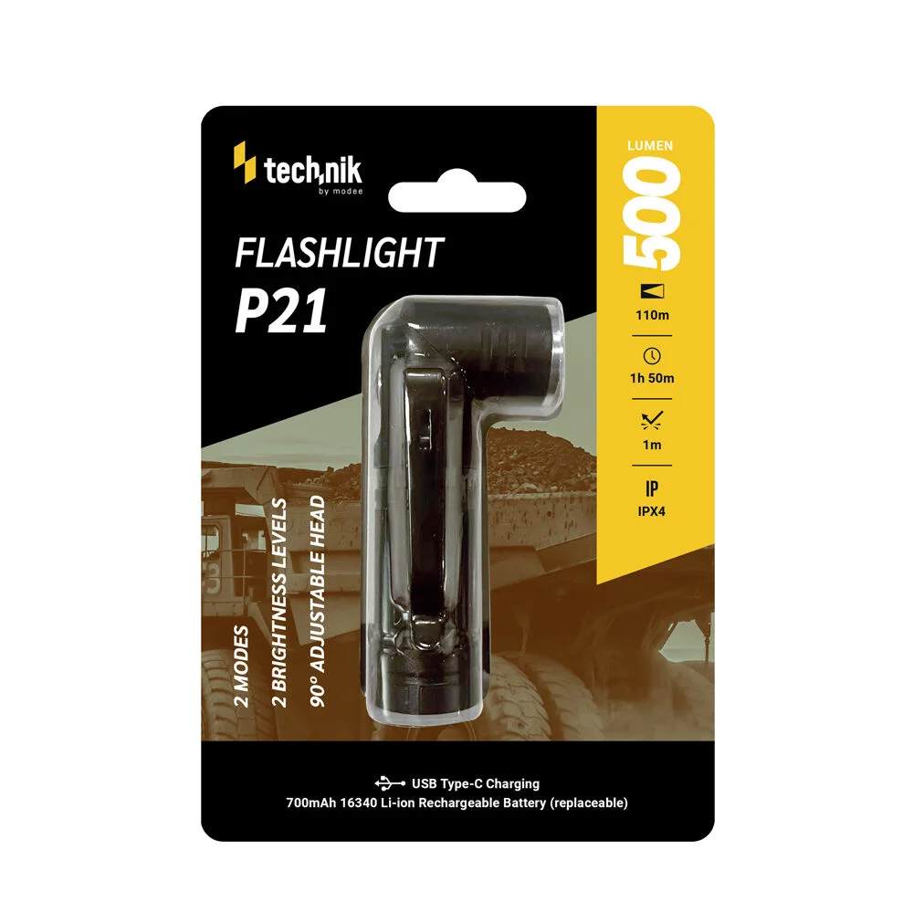 Φωτογραφία προϊόντος: Technik P21 Φακός 700mAh OSRAM P8 LED 500lm