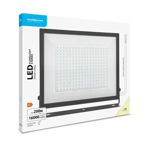 Φωτογραφία προϊόντος: Modee Lighting LED Προβολέας E-series Slim 200W 120° 4000K 16000 lm ERP