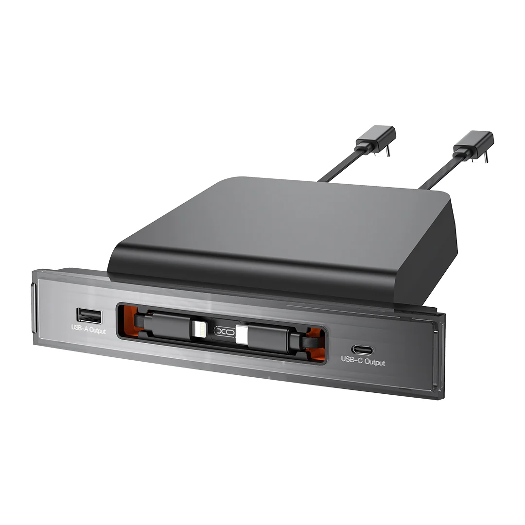 Φωτογραφία προϊόντος: XO NB285 Docking Station με Αναδιπλούμενα Καλώδια 4-in-1