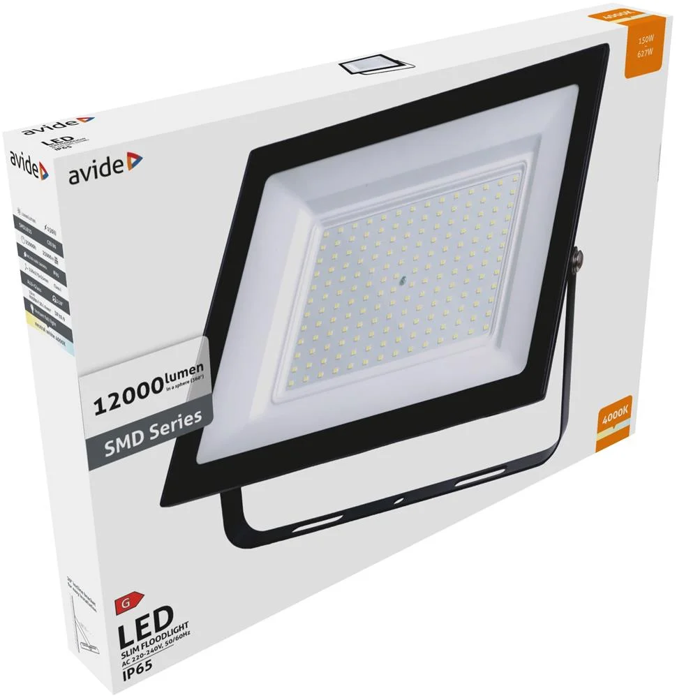 Φωτογραφία προϊόντος: Avide LED Προβολέας Slim SMD 150W Λευκό 4000K
