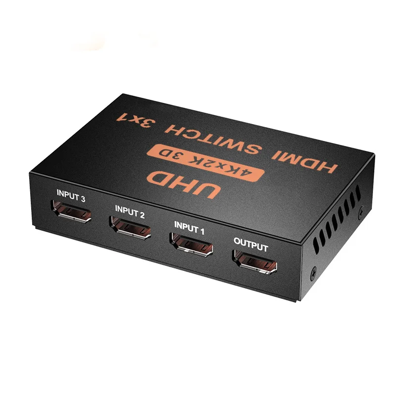 Φωτογραφία προϊόντος: ATC HDMI Switch Μεταλλικό 3 In / 1 Out 4K x 2K Τηλ/στήριο