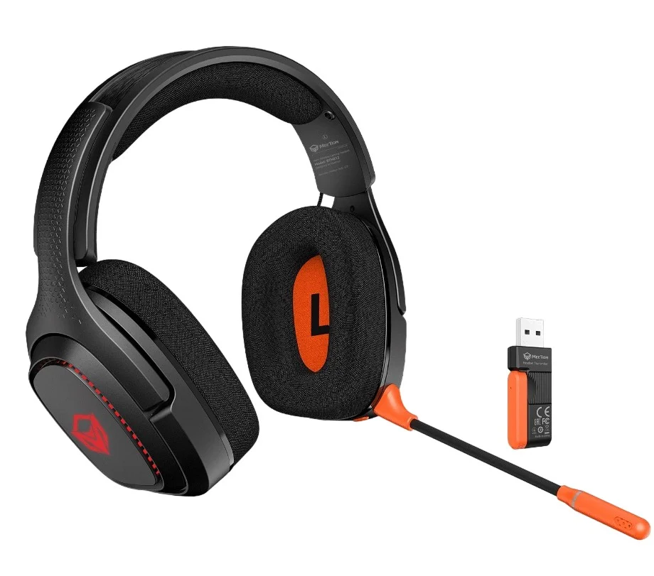 Φωτογραφία προϊόντος: Meetion BTH012 2.4G Bluetooth Gaming Ακουστικά Μαύρα
