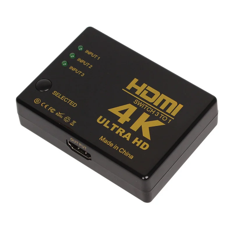 Φωτογραφία προϊόντος: ATC HDMI Switch 3 In / 1 Out 4K x 2K Τηλ/ριο