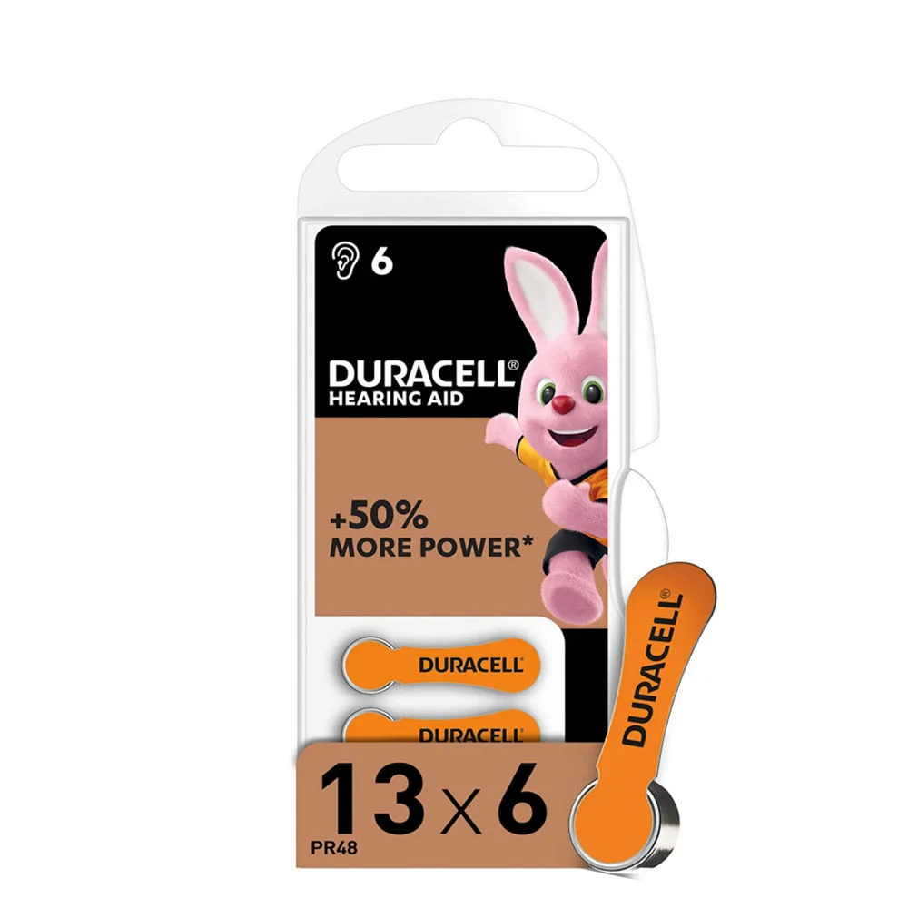 Φωτογραφία προϊόντος: Duracell Activair Βαρηκοΐας DA13 (6τμχ)