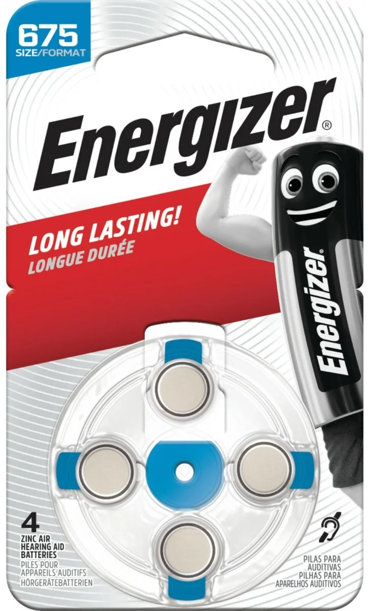 Φωτογραφία προϊόντος: ENERGIZER Μπαταρίες Βαρηκοΐας Zinc Air PR675/4BP