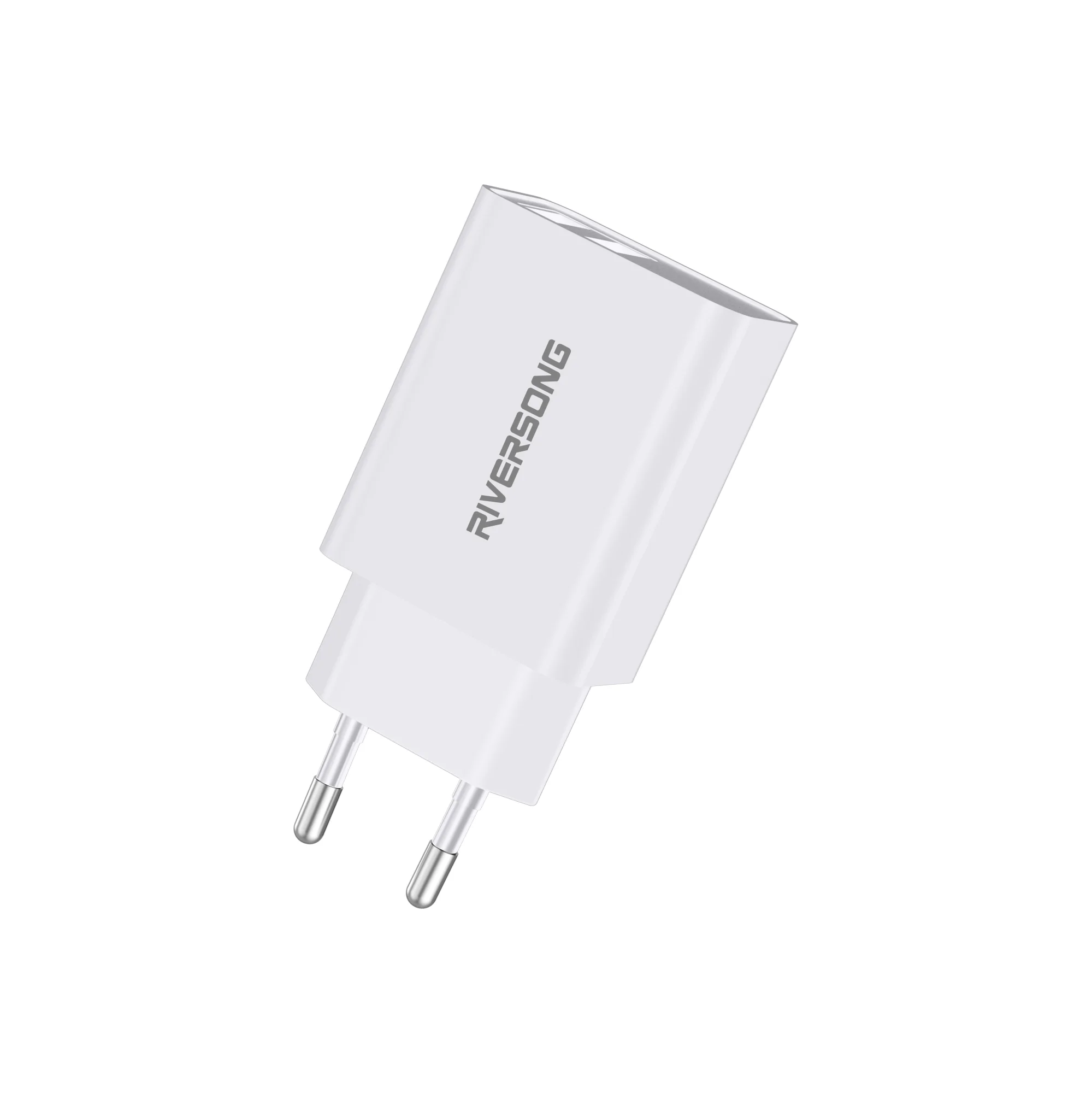 Φωτογραφία προϊόντος: Riversong Travel Adapter SafeKub D2 2.4A Dual USB White