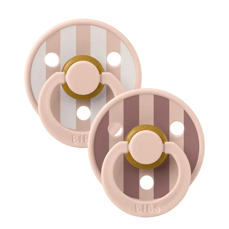 Φωτογραφία προϊόντος: BiBS Colour Πιπίλες Καουτσούκ Blush Mix size 2, 2τμχ