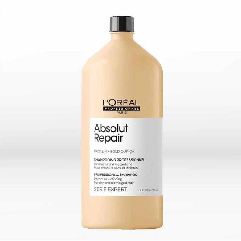 Φωτογραφία προϊόντος: LOREAL PROFESSIONNEL ABSOLUT REPAIR GOLD QUINOA SHAMPOO 1500ML