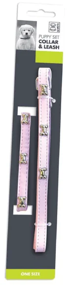 Φωτογραφία προϊόντος: M-pets bliss puppy set - οδηγ 1x100cm - κολλάρο 1x30cm M-pets (1090337)
