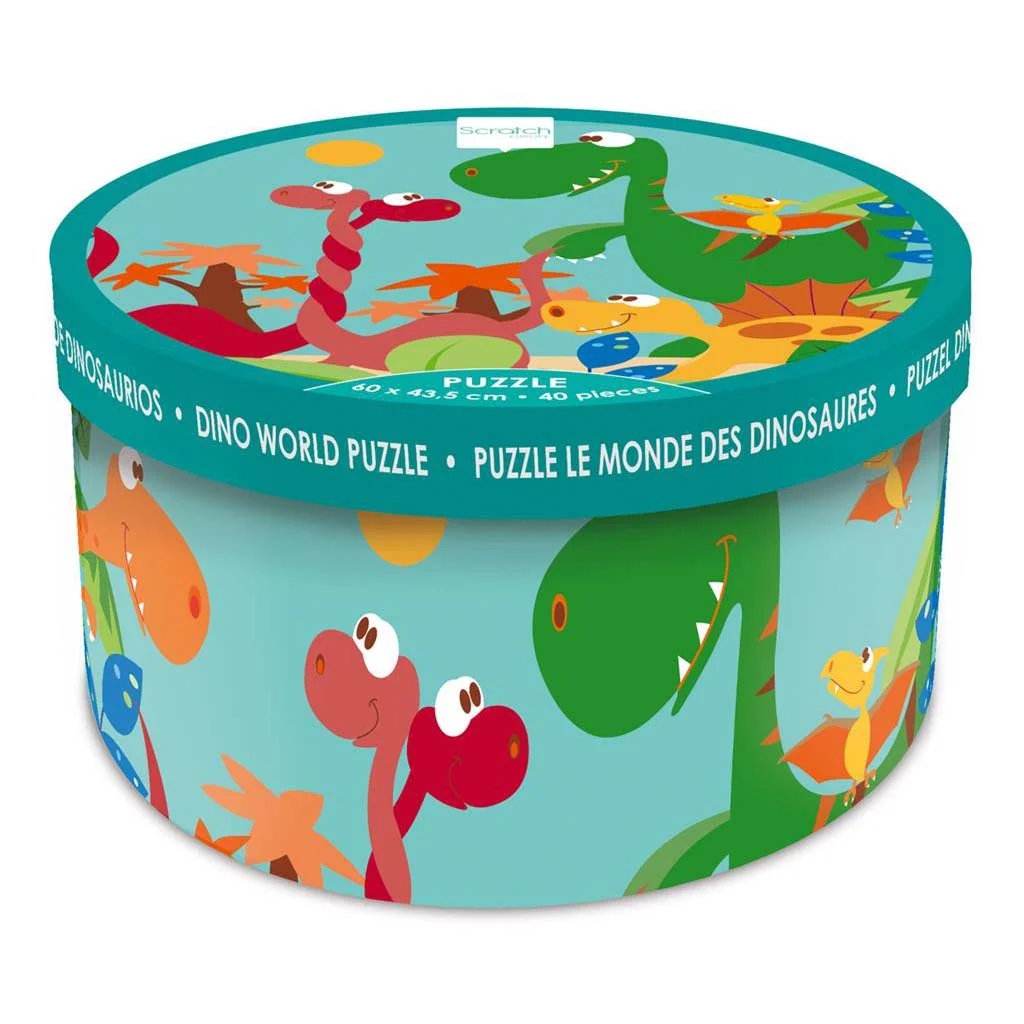 Φωτογραφία προϊόντος: Scratch PUZZLE DINO WORLD 40pcs