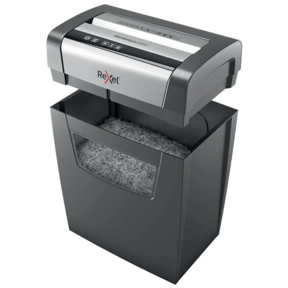 Φωτογραφία προϊόντος: Rexel Momentum X410 Paper Shredder Cross cut (2104571EU) (REX2104571EU)
