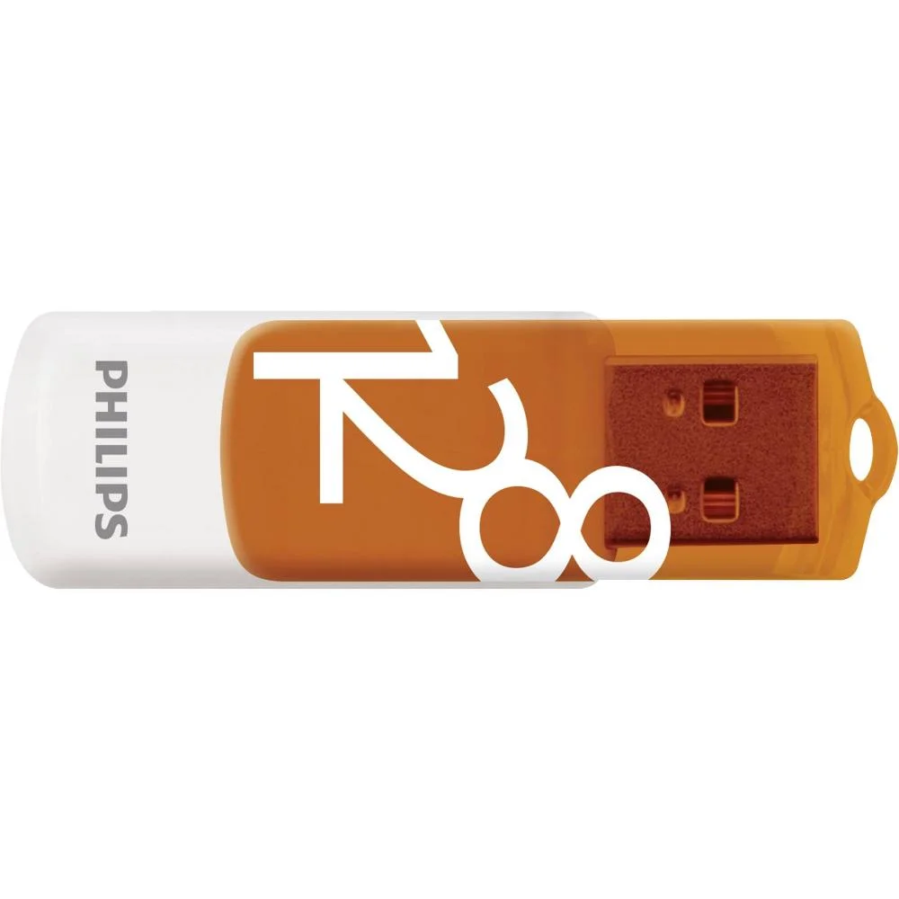 Φωτογραφία προϊόντος: Philips Vivid 128GB USB 2.0 Stick Πορτοκαλί (FM12FD05B/00) (PHIFM12FD05B-00)