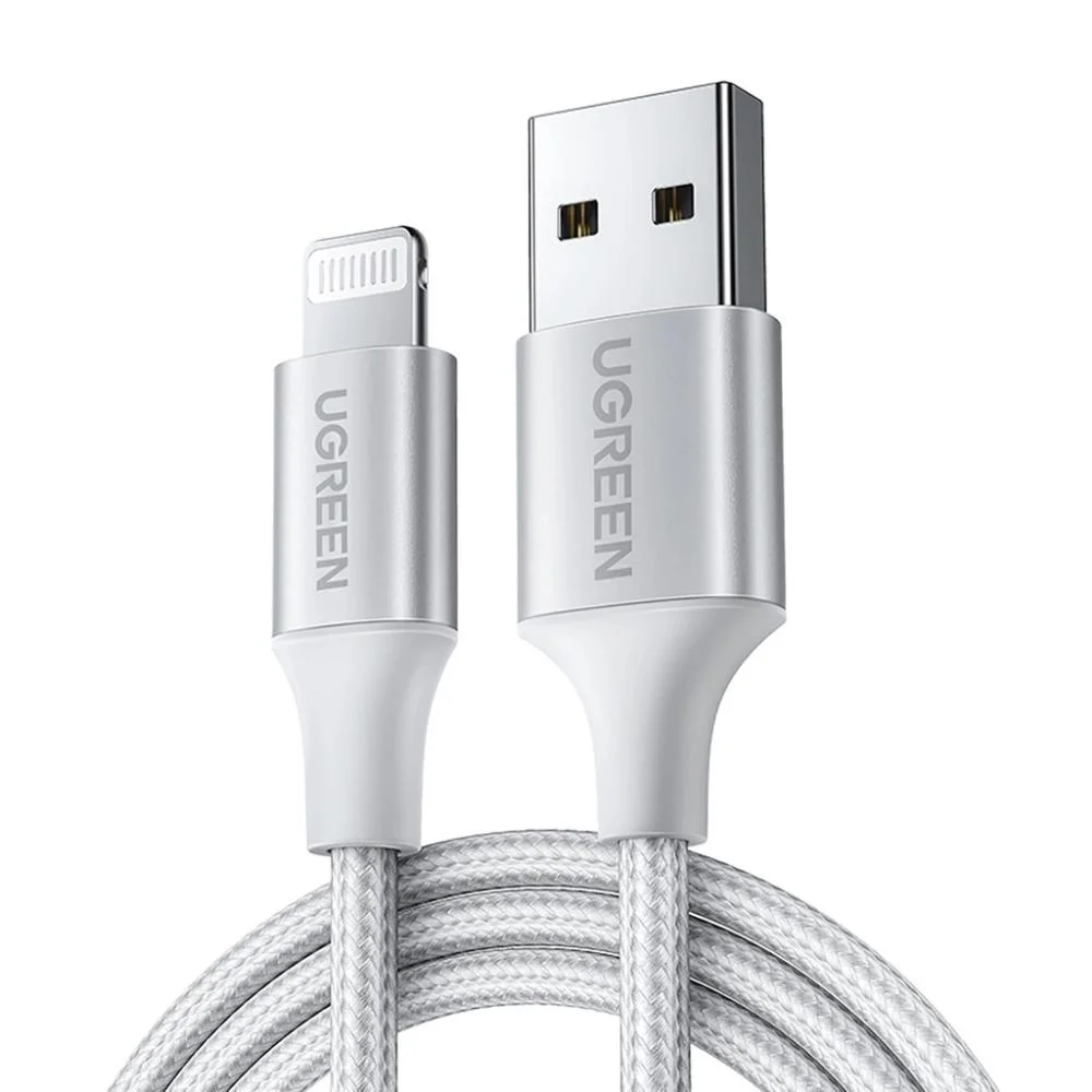 Φωτογραφία προϊόντος: Ugreen USB-A to Lightning Cable 2m Grey (60163) (UGR60163)