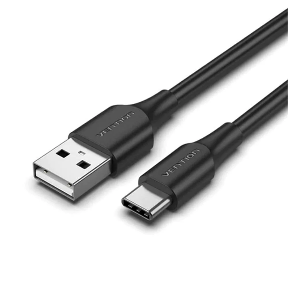Φωτογραφία προϊόντος: VENTION USB 2.0 A Male to Type-C Male 3A Cable 1M Black (CTHBF) (VENCTHBF)