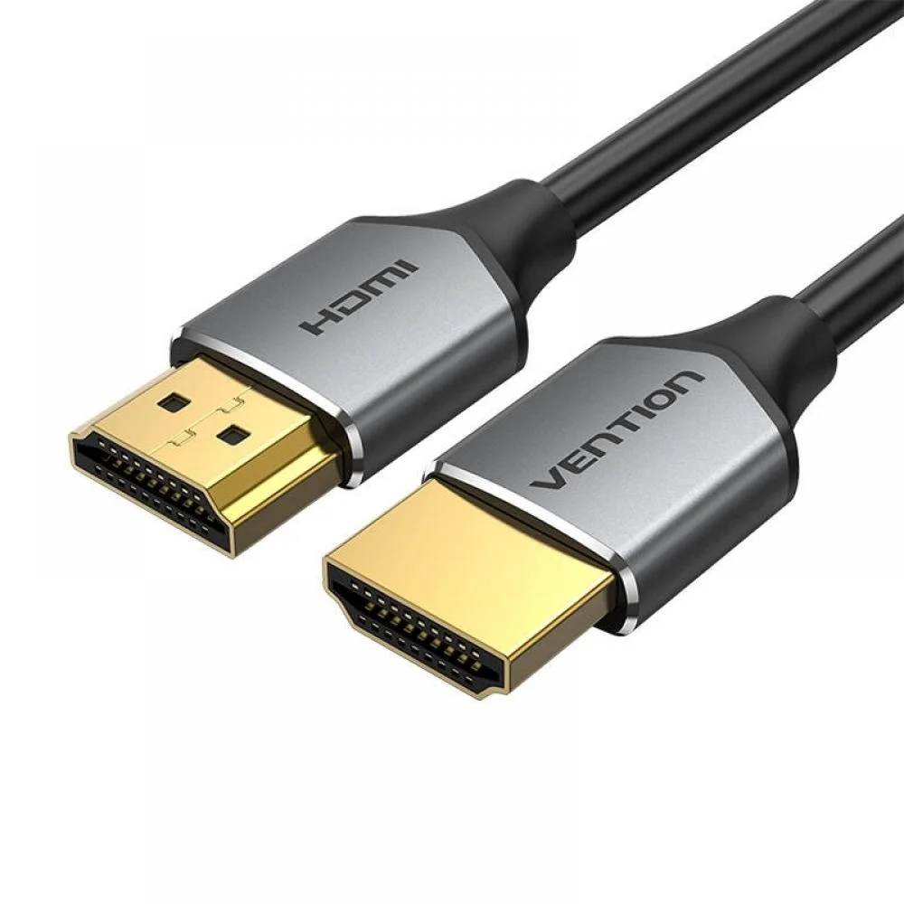 Φωτογραφία προϊόντος: VENTION Ultra Thin HDMI Male to Male Cable 1.5M Gray Aluminum Alloy Type (ALEHG) (VENALEHG)